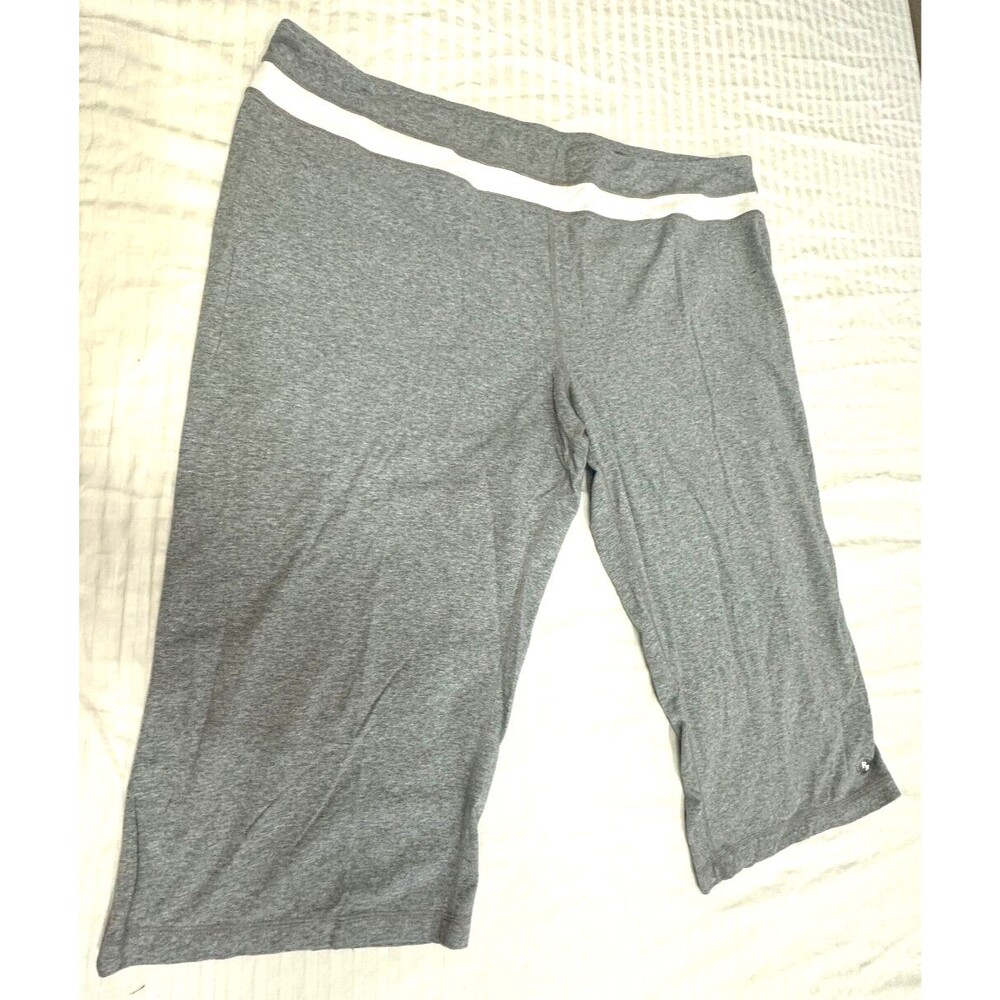 RAINBEAU WOMENS ATHLETIC PULL ON CAPRIS WAIST 48 IN